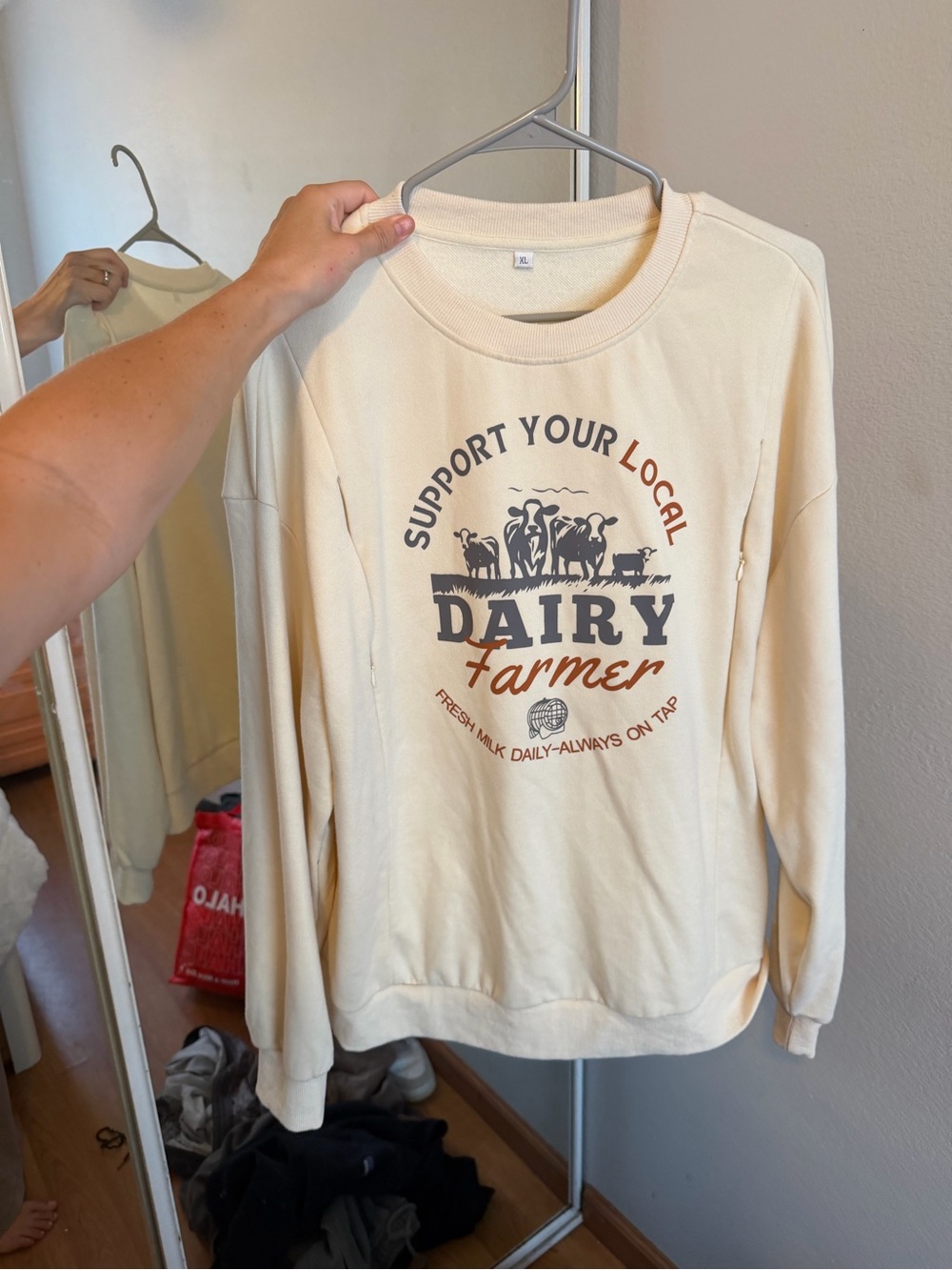 BREASTFEEDING SWEATSHIRT - Picture 14 of 15